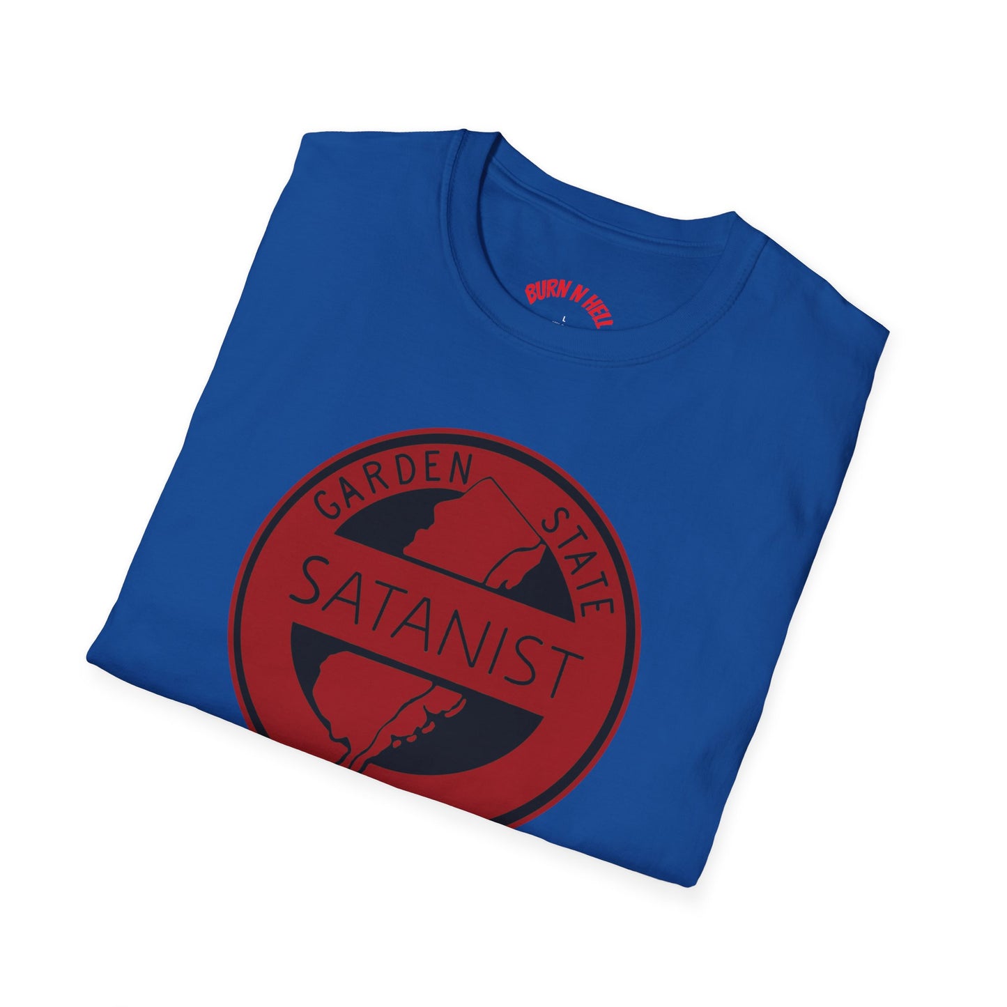 Garden State Satanist Unisex T-Shirt, Vintage Style Tee, Unique Gift, Everyday Casual Wear, Alternative Fashion, Edgy Graphic Shirt